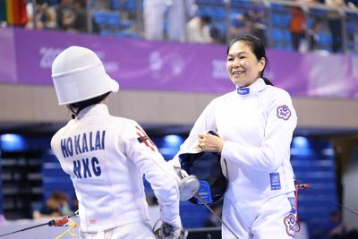 初代跆拳道女神世壯運改打擊劍 陳怡安:上次這麼多媒體是30年前