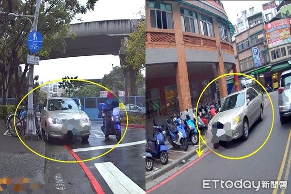 ▲▼三峽車禍，余姓肇事駕駛2022二件違停舉發照片。（圖／記者陳以昇翻攝）