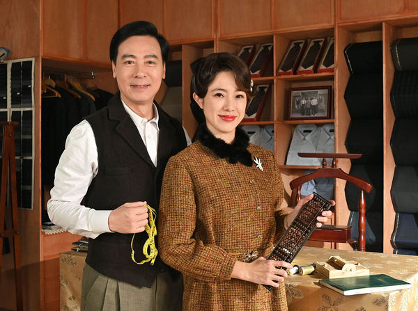 ▲《寶島西米樂》以尹昭德與黃瑄經營的「寶島西服店」為主軸。（圖／台視提供）