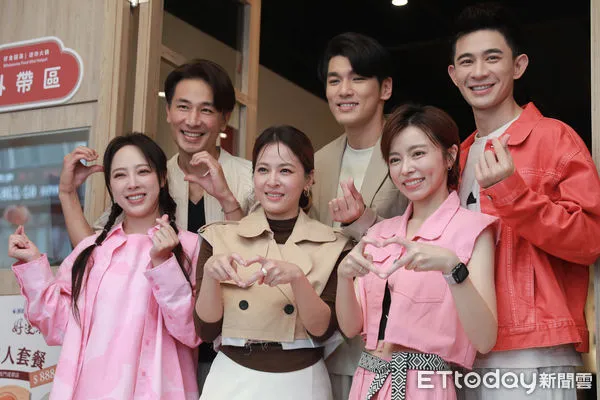 ▲▼《好運來520·吃出愛與圓滿》聯名好運菜單 × 愛的告白日-傅子純、林筳諭（勇兔）、蘇晏霈、吳政澔、王瞳、曾子益。（圖／記者周宸亘攝）