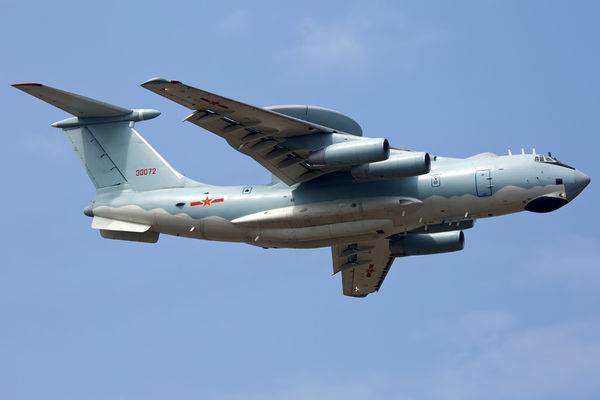 亮相2014年珠海航展的空警-2000預警機。（圖／翻攝自維基百科）
