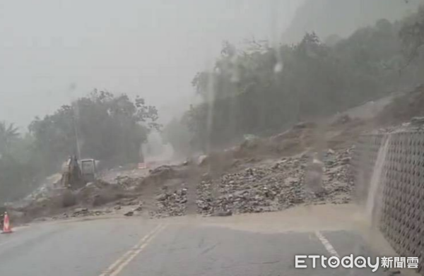 ▲▼蘇花公路阻斷。（圖／公路局提供）