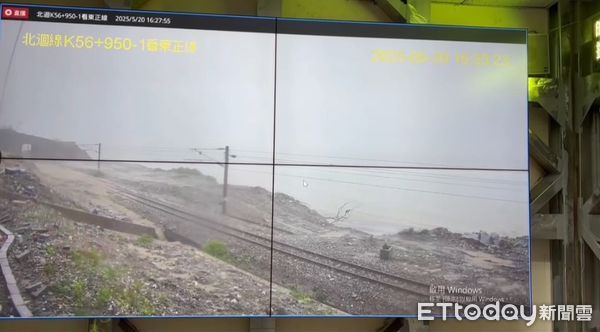 ▲▼台鐵和仁=崇德間發生土石泥流淹沒東、西正線。（圖／民眾提供）