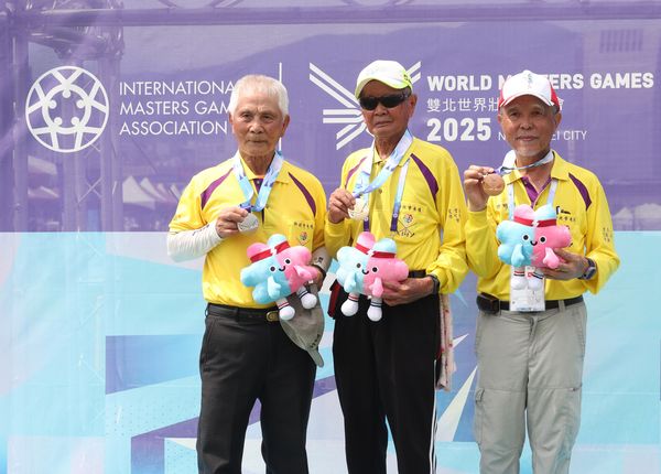 ▲▼93歲「蘇爸」木球奪金寫傳奇。（圖／2025雙北世壯運執委會提供）