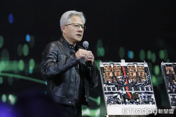 ▲▼輝達創辦人暨執行長黃仁勳21日舉行國際記者會，面對五花八門的問題黃仁勳都耐心以對。（圖／記者湯興漢攝）