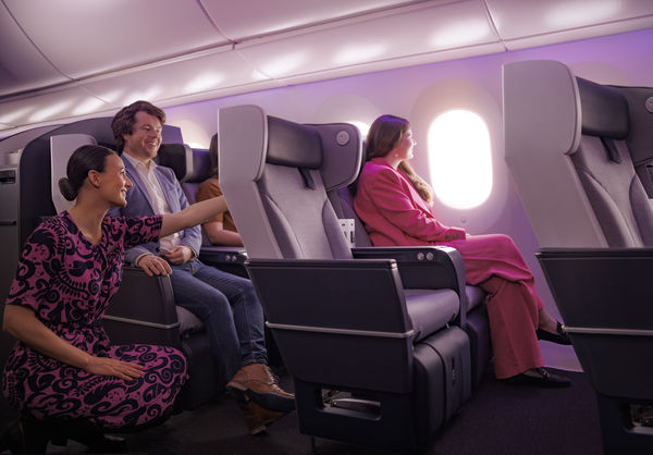 ▲紐西蘭航空宣布，全面改裝升級的787-9夢幻客機已在奧克蘭首航，國人下半年就有機會搭到。（圖／紐西蘭航空提供）