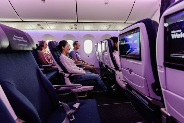 ▲紐西蘭航空宣布，全面改裝升級的787-9夢幻客機已在奧克蘭首航，國人下半年就有機會搭到。（圖／紐西蘭航空提供）