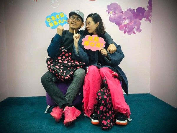 ▲孟耿如黃子佼。（圖／翻攝自Facebook／孟耿如）