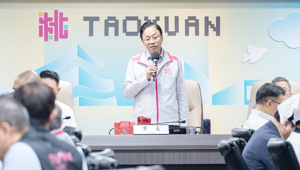 ▲桃園市長張善政今天主持市政會議時指出，全台首座「海廢細分類場」將於今年7月在觀音區桃園環科研發大樓啟用。（圖／市府新聞處提供）