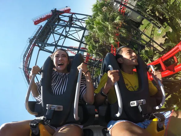 ▲端午連假期間（5月30日-6月1日），麗寶樂園推出未滿18歲免費入園優惠，馬拉灣「人體龍舟賽」也開放網路報名。（圖／麗寶樂園提供）