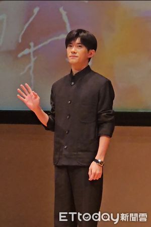 ▲《小小的我》蔣勤勤、易烊千璽。（圖／記者蕭采薇攝）