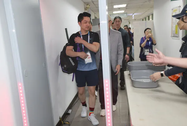 ▲▼台北市長蔣萬安在世壯運壁球首日取得2連勝   。（圖／2025雙北世壯運執委會提供）