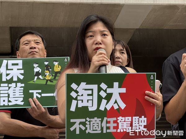 ▲▼行人零死亡推動聯盟理事長陳愷寧。（圖／記者李姿慧攝）