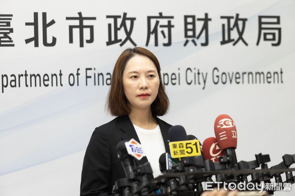 ▲▼台北市財政局長胡曉嵐受訪。（圖／記者袁茵攝）
