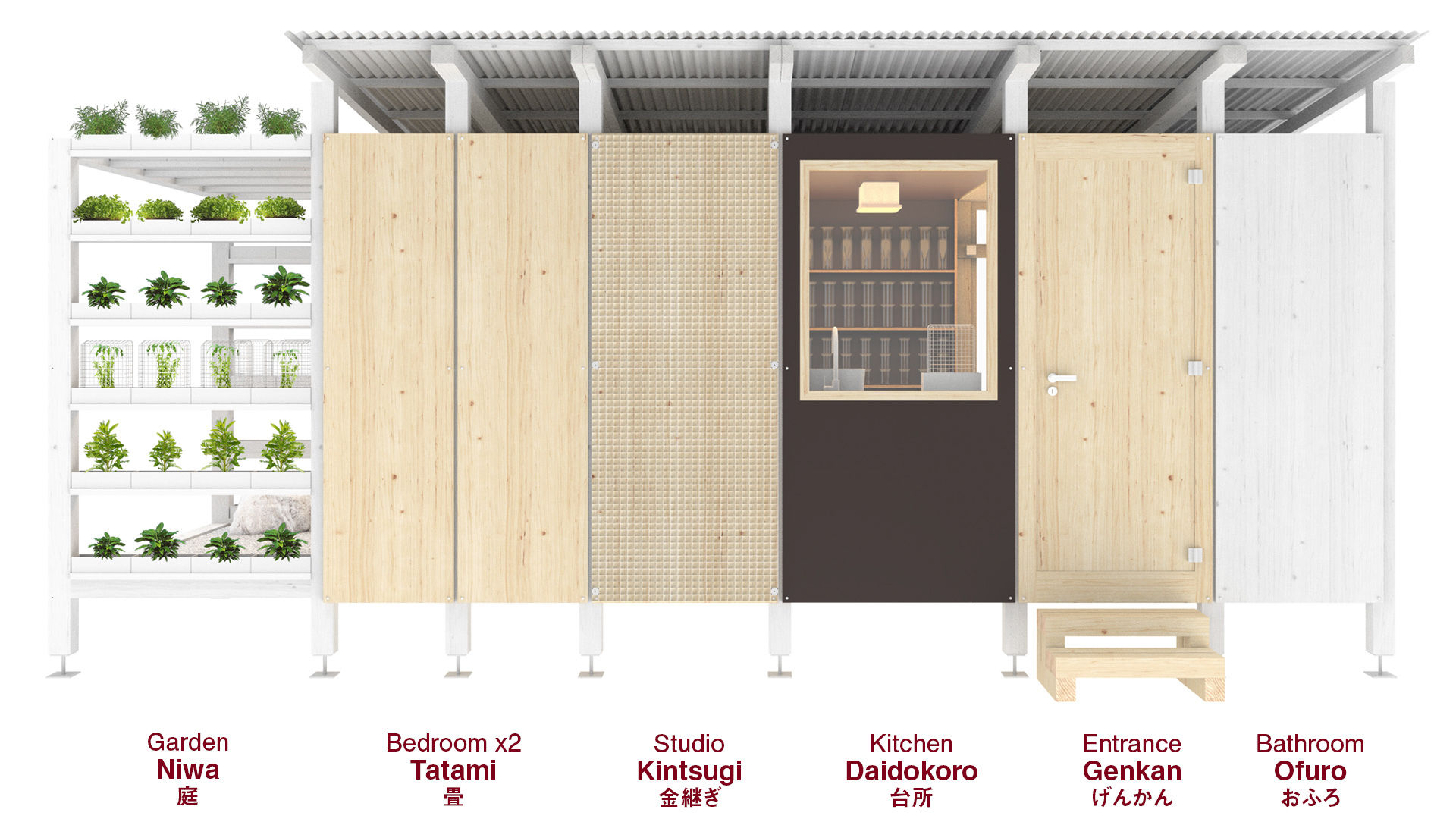 ▲巴黎設計工作室Studio 5.5與無印良品合作打造模組化住宅「Muji Muji 5.5 House」。（圖／翻攝無印良品官網）