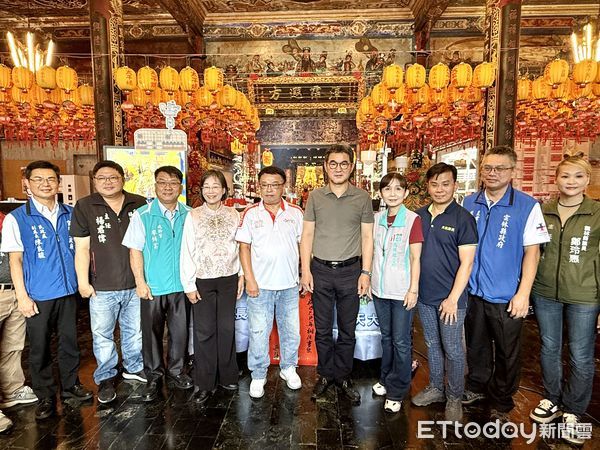 ▲西螺福興宮今年神農大帝祝壽大典以「播種、耕耘、採收」三大農耕步驟為主題，彰顯現代農業與傳統信仰之間的跨界對話與共榮。（圖／記者游瓊華翻攝）