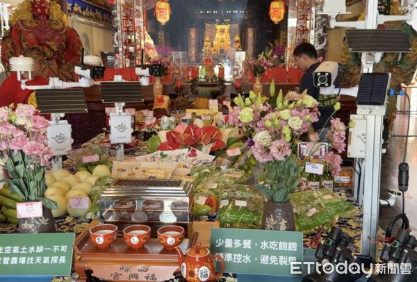 ▲西螺福興宮今年神農大帝祝壽大典以「播種、耕耘、採收」三大農耕步驟為主題，彰顯現代農業與傳統信仰之間的跨界對話與共榮。（圖／記者游瓊華翻攝）