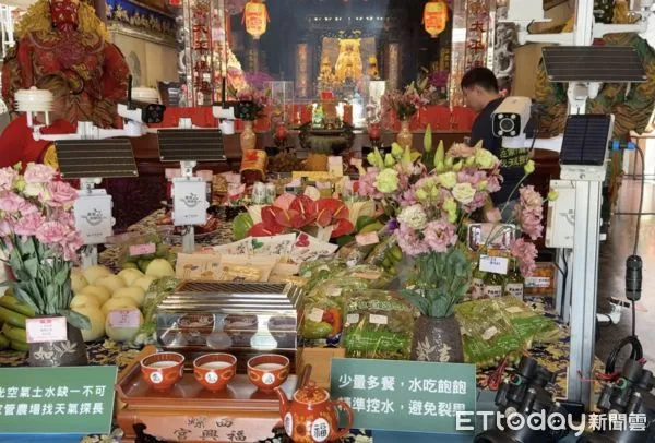 ▲西螺福興宮今年神農大帝祝壽大典以「播種、耕耘、採收」三大農耕步驟為主題，彰顯現代農業與傳統信仰之間的跨界對話與共榮。（圖／記者游瓊華翻攝）