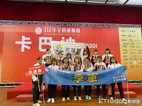 ▲陳詩涵在卡巴迪全國賽場上英姿煥發，攻守兼備、獲取佳績。（圖／展望會提供，下同）