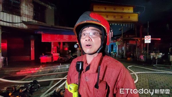 ▲▼台北市消防局第一大隊大隊長葉俊興。（圖／記者黃彥傑攝）