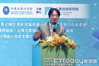 與世界合作半導體供應鏈 賴清德籲:積極面對中國低價傾銷