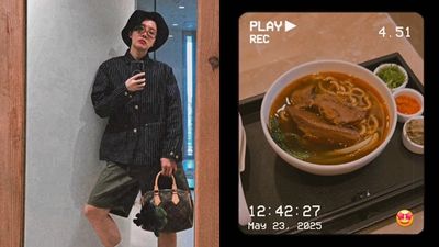 BTS成員j-hope今抵台! IG喜曬牛肉麵:等不及了