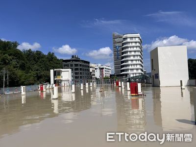 伊達邵立體停車場2樓漏水封閉修繕 端午節連假暫不開放
