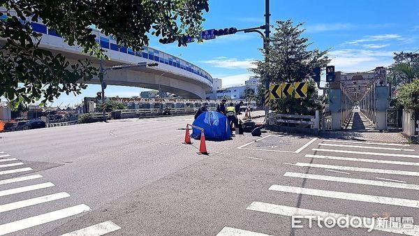 ▲▼前鎮車禍             。（圖／記者吳奕靖翻攝）