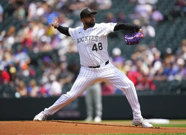 ▲洛磯隊王牌投手馬奎茲（German Marquez）。（圖／達志影像／美聯社）