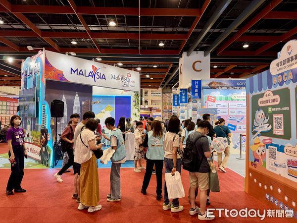 ▲「2025台北國際觀光博覽會TTE」今（23日）開幕,TTE旅展。（圖／記者彭懷玉攝）
