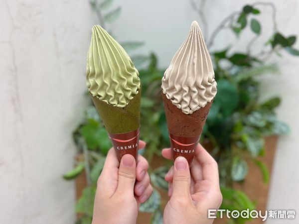 ▲▼CREMIA推全新焙茶霜淇淋、抹茶霜淇淋回歸。（圖／記者蕭筠攝）