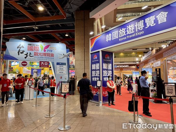 ▲「2025台北TTE旅展」今（23日）起在台北世貿登場,TTE旅展。（圖／記者彭懷玉攝）