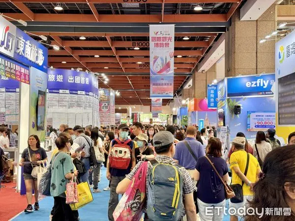 ▲「2025台北TTE旅展」今（23日）起在台北世貿登場,TTE旅展。（圖／記者彭懷玉攝）