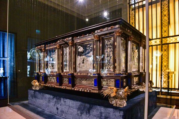 ▲▼慕尼黑王宮–漫遊宴會大廳、宮廷禮拜堂、先祖畫廊與珍寶館。（圖／部落客travel with leo授權提供）