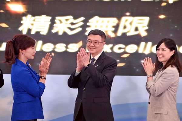 ▲▼卓榮泰出席2025台北國際觀光博覽會開幕典禮。（圖／行政院提供）