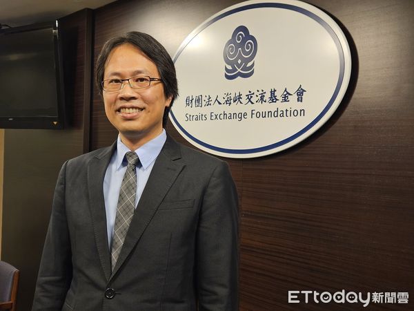 ▲▼海基會副秘書長黎寶文。（圖／記者陳冠宇攝）