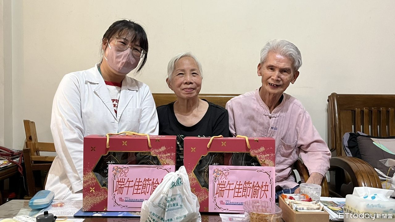 獨老長者端午收禮物笑逐顏開　聖馬爾定醫院送暖心禮物