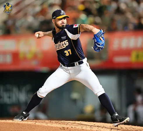 ▲中信兄弟洋將黃博多。（圖／中信兄弟提供）