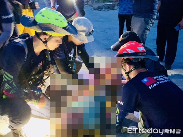 ▲▼臺南男子登山失聯近兩日　警消動員多單位搜救成功尋獲送醫。（圖／記者林東良翻攝）