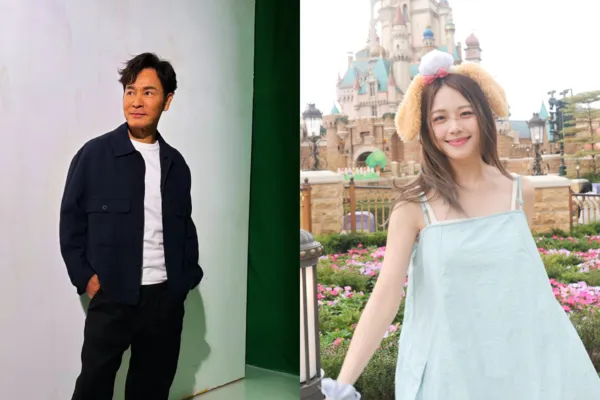 外送用▲▼港60歲視帝郭晉安爆戀上小37歲「劇中女兒」。（圖／翻攝自Instagram／onjai109、hilary_ig）