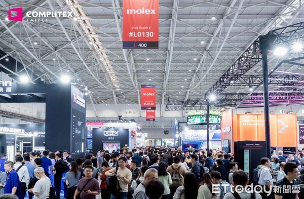 ▲COMPUTEX 2025觀展踴躍，最後一日仍出現爆量人潮(圖／貿協提供)