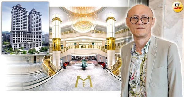 含美福飯店在內的「美福雙子星」高樓層長期閒置，近期再傳求售消息。該大樓為美福黃家砸百億興建，圖為目前黃家代表性人物，老五黃明堂。（圖／美麗華大飯店提供、報系資料庫）