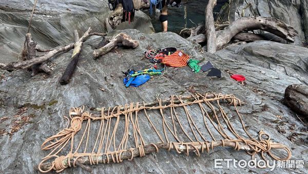 ▲▼      3外籍教練台東溪降       。（圖／記者楊晨東翻攝）