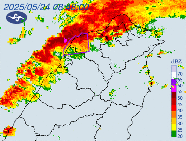 ▲▼針對「桃園市、新竹縣」發布大雷雨即時訊息。（圖／氣象署）