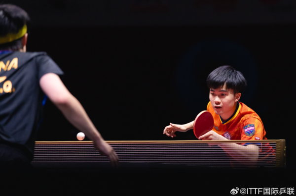 ▲▼林昀儒無緣4強。（圖／ITTF國際乒聯）