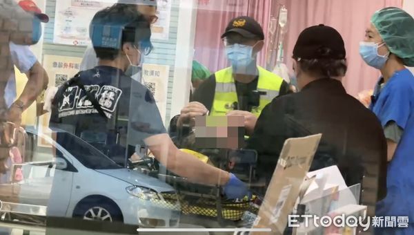 ▲▼荷蘭籍男子失足墜落，稍早順利救出。（圖／記者楊晨東翻攝）