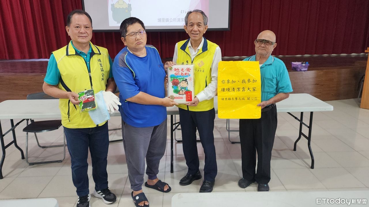 資源回收個體戶是垃圾減量無名英雄　埔里鎮端節前夕關懷慰問