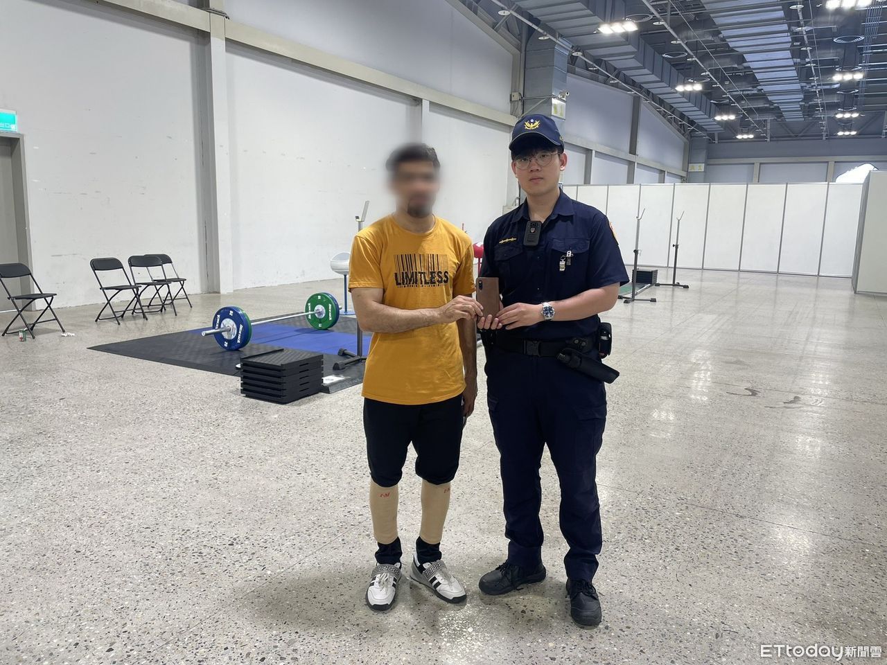 「Thank you Taiwan！」沙國選手搭小黃掉電話　警神速幫找回