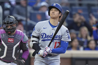 大谷翔平4打數熄火吞3K、打擊率跌破3成　道奇2比5不敵大都會