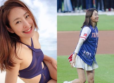 賈永婕「站上美國MLB」開球！　球衣印上TAIWAN字樣：我人生高光時刻
